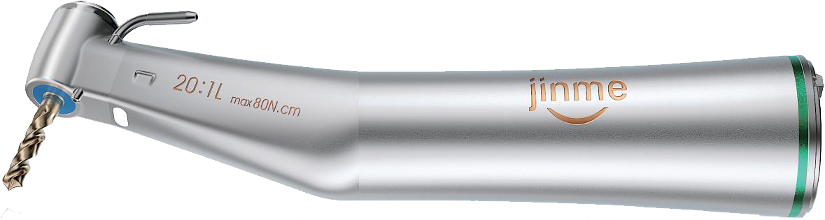 20：1 Implant Contra angle with Optic fiber LED