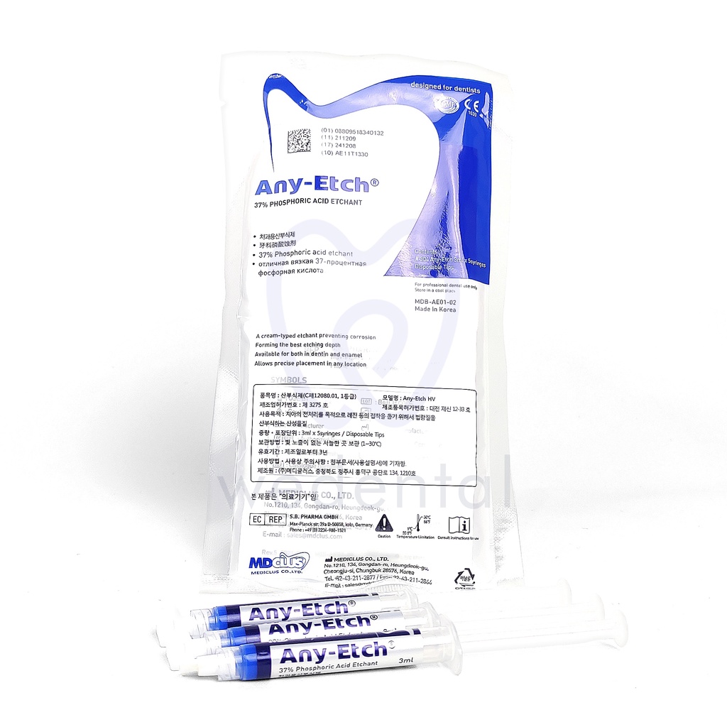 Any-Etch® Cream type dental etching agent