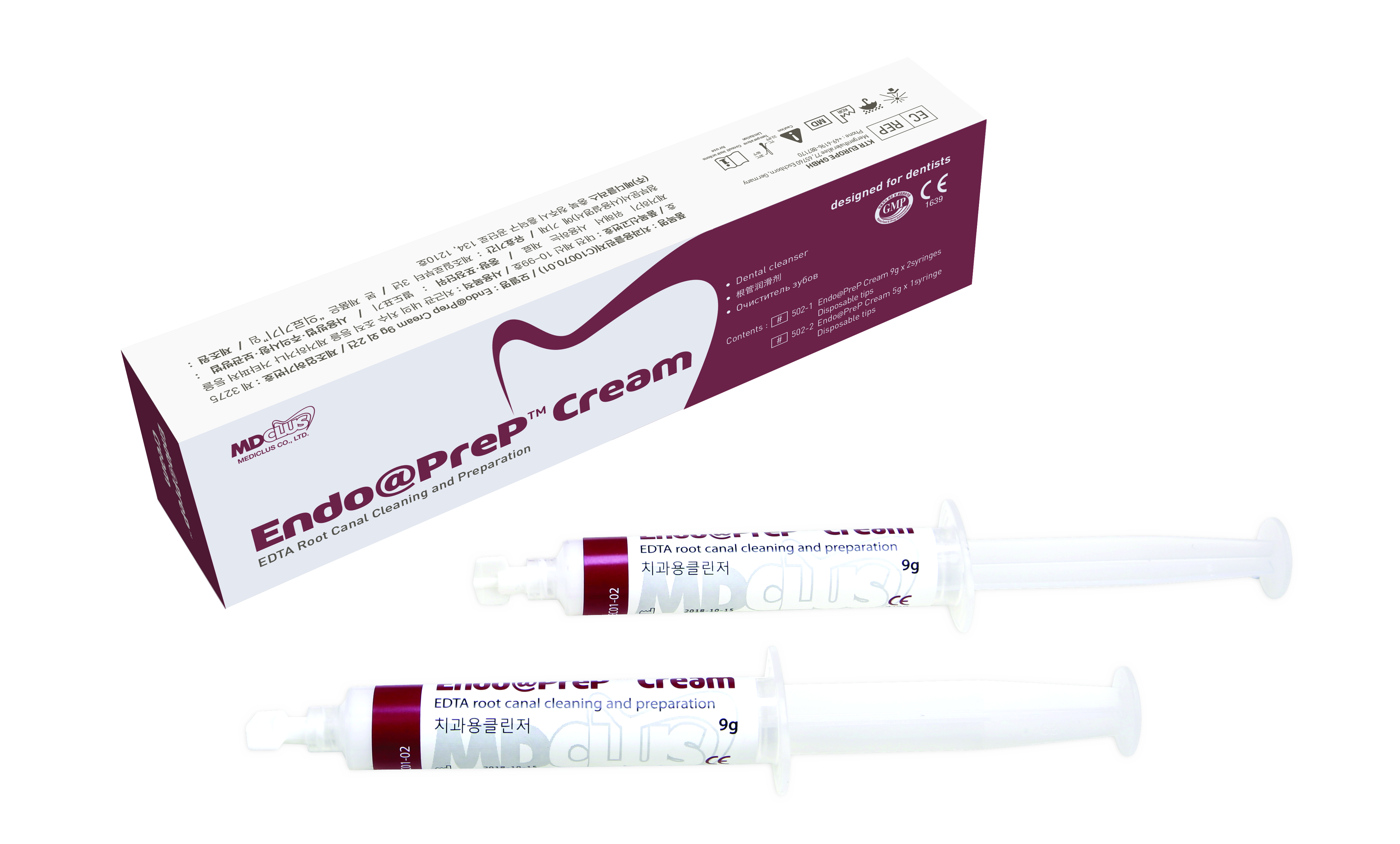 Endo@Prep™Gel Root canal cleanser[EDTA gel type]