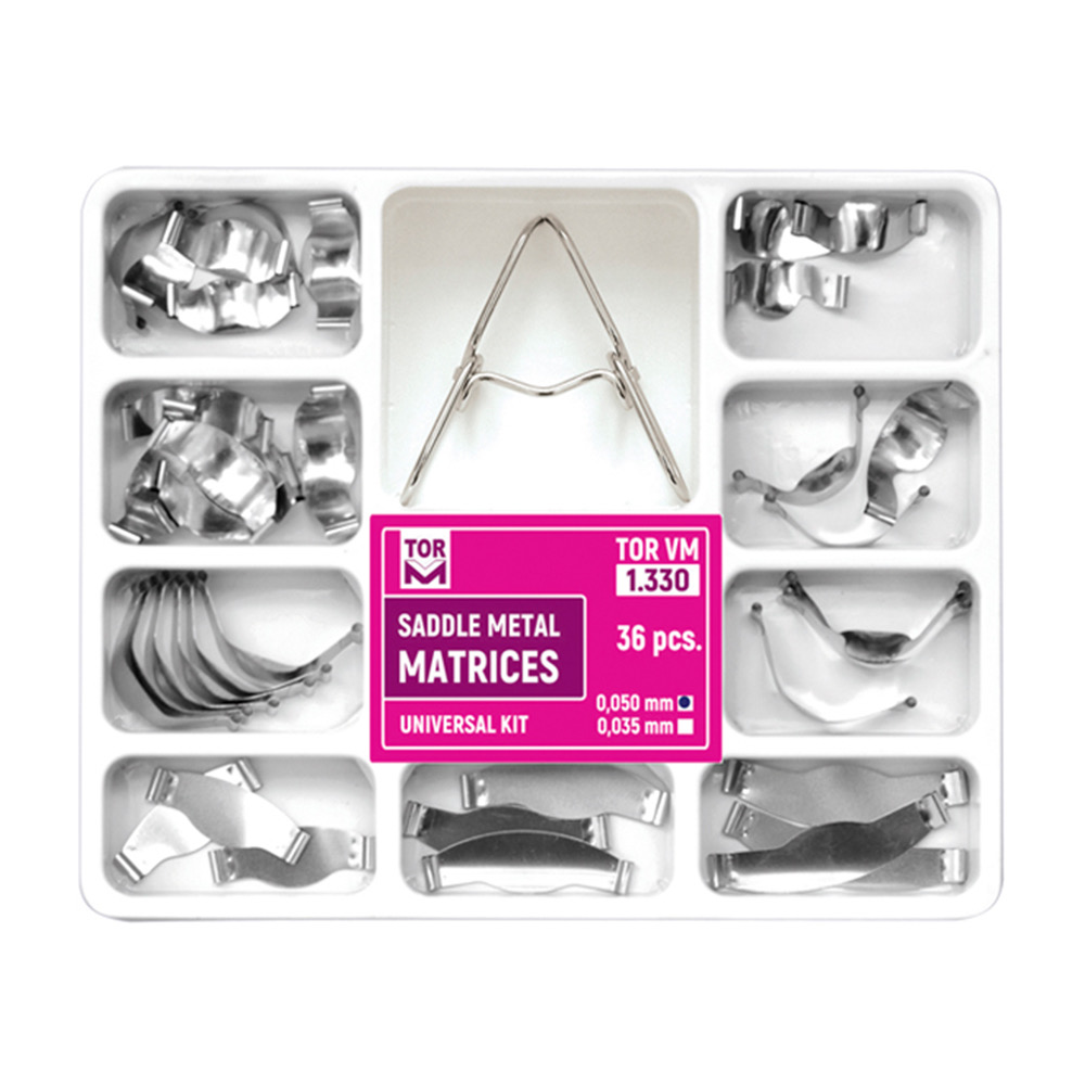 TOR VM Saddle Metal Matrices Universal Kit — 36 pcs.